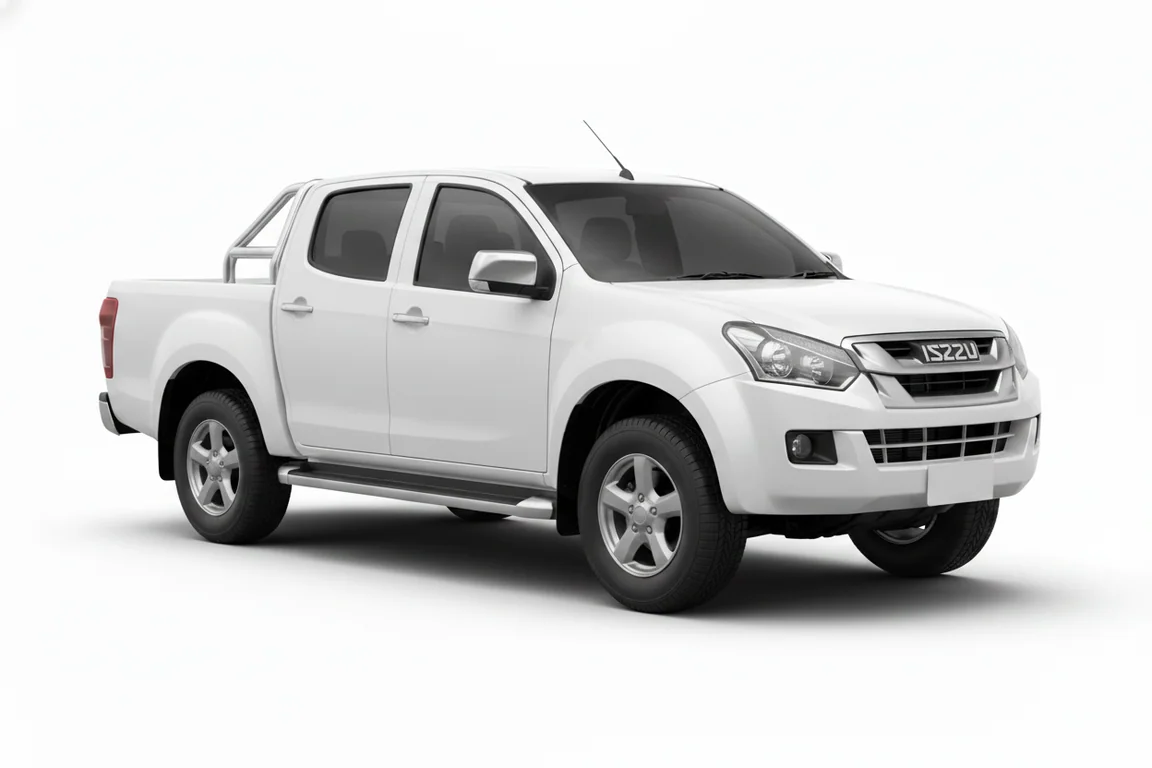 Double cab pickup truck